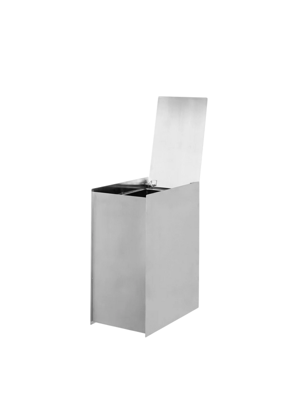 ferm LIVING | Sama Bin - Brushed Stainless Steel