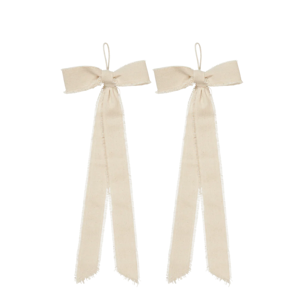ferm LIVING | Bow Decoration - Small - Set of 2 - Natural
