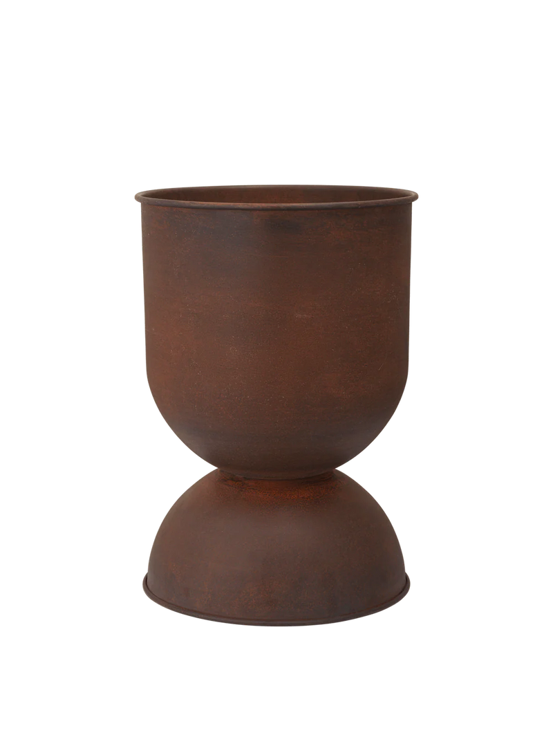  Hourglass Pots, Various Sizes, Rust by ferm LIVING 