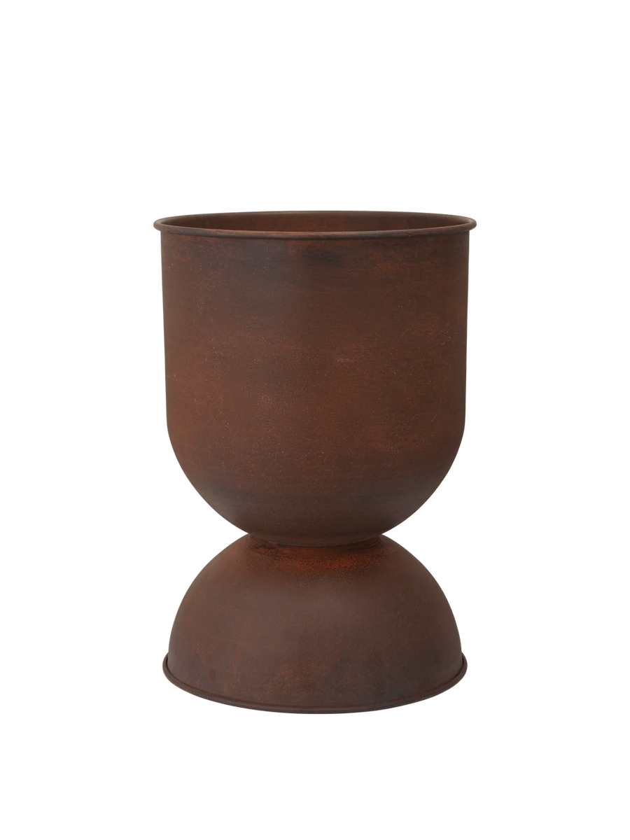 Hourglass Pots, Various Sizes, Rust by ferm LIVING