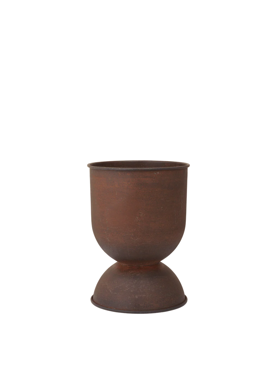 Hourglass Pots, Various Sizes, Rust by ferm LIVING