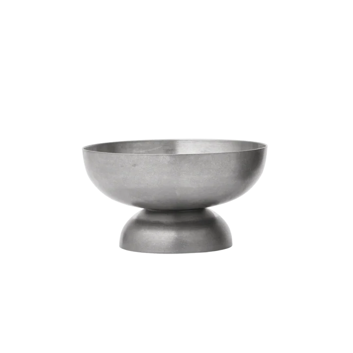  Tumbled Ice Cream Bowl, Tumbled Steel by ferm LIVING 