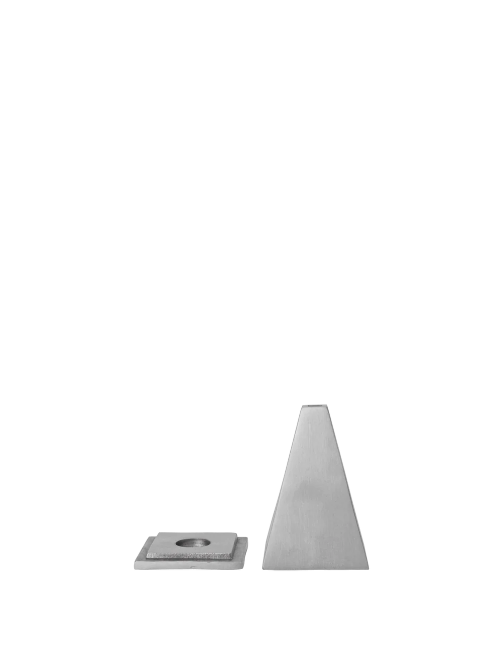 Pyra Incense Cone Burner, Brushed Aluminium by ferm LIVING