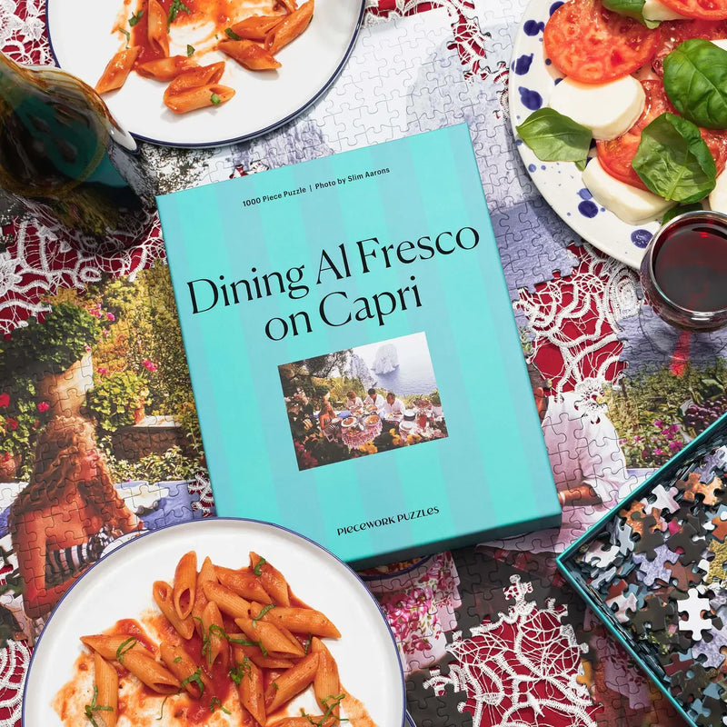Piecework | Dining Al Fresco - Slim Aarons Collab - 1000 Pieces Puzzle