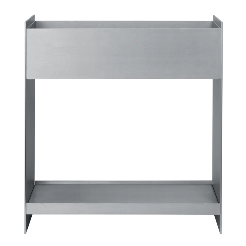  Lager Plant Box with Shelf, Aluminium by ferm LIVING 
