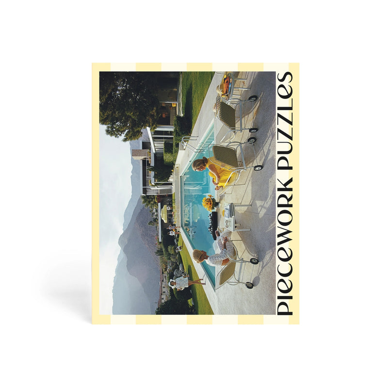 Piecework | Poolside Gossip - Slim Aarons Collab - 1000 Piece Puzzle
