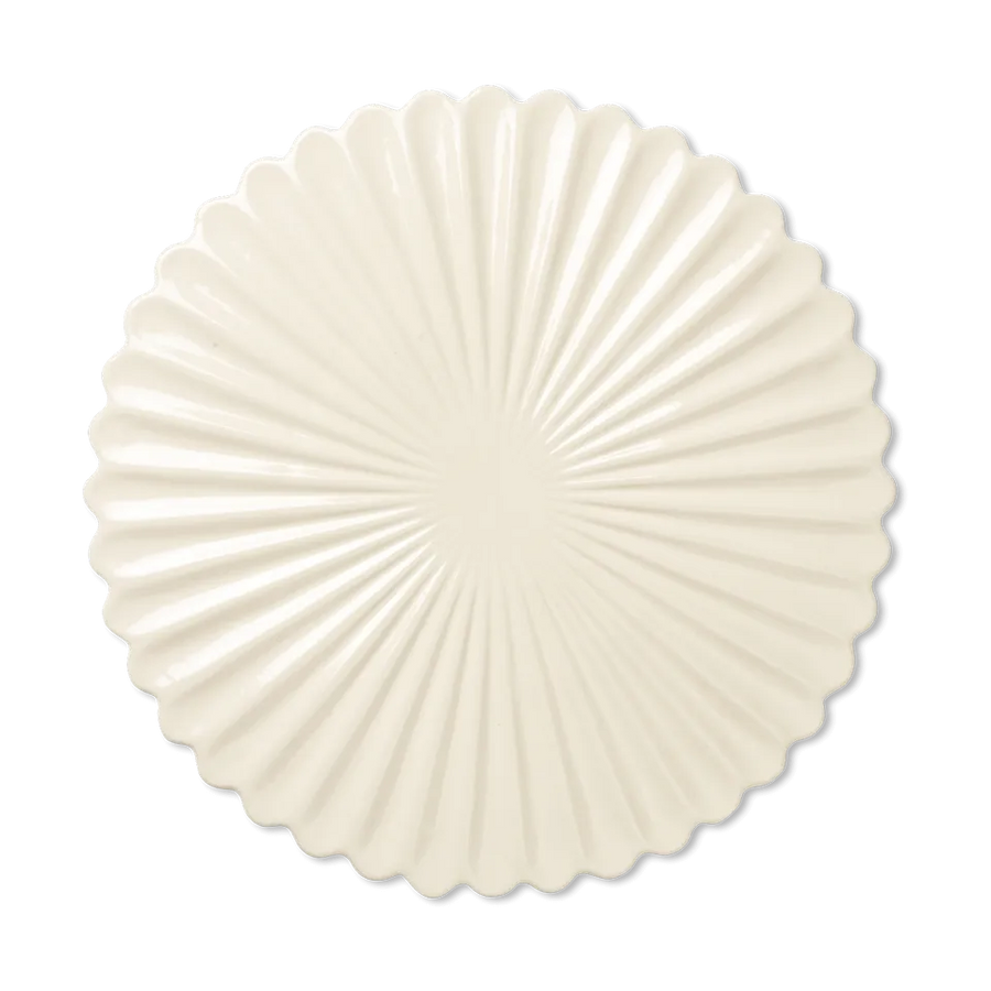 Fountain Cake Stand, Off White by ferm LIVING, from above