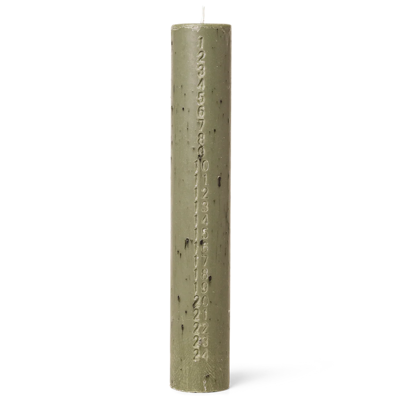  Mura Advent Candle, Artichoke Green by ferm LIVING 