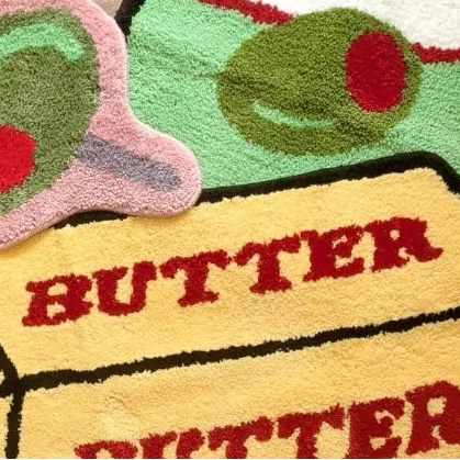 Harriet Says Hi | Butter Bath Mat