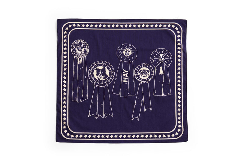 HAY | Dogs Scarf (Recycled) - Dark Blue