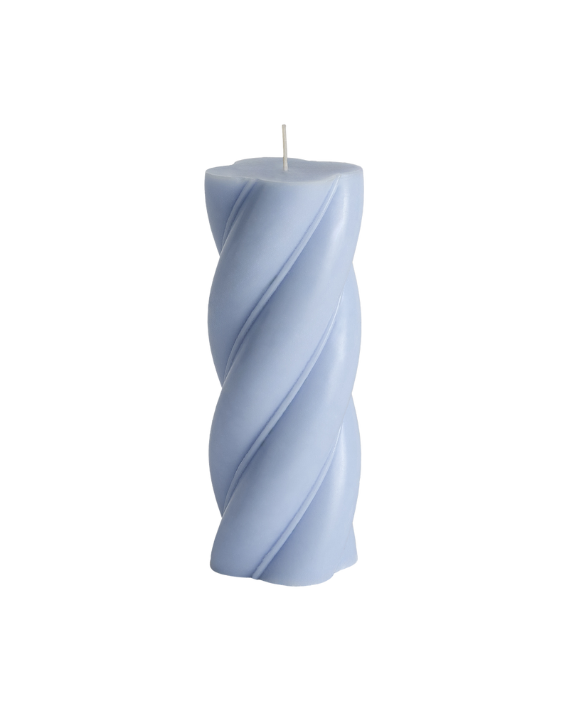  Soft Serve Candle, Medium, Light Blue by HAY 