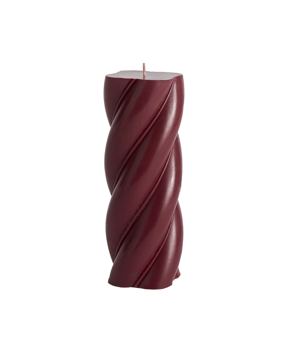 Soft Serve Candle, Medium, Bordeaux by HAY