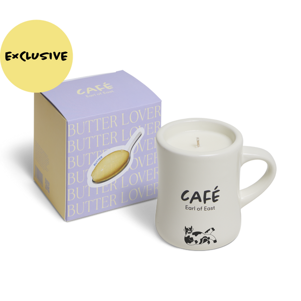 Earl of East x All Things Butter  | Soy Wax Café Candle - Butter - 300ml [11oz]