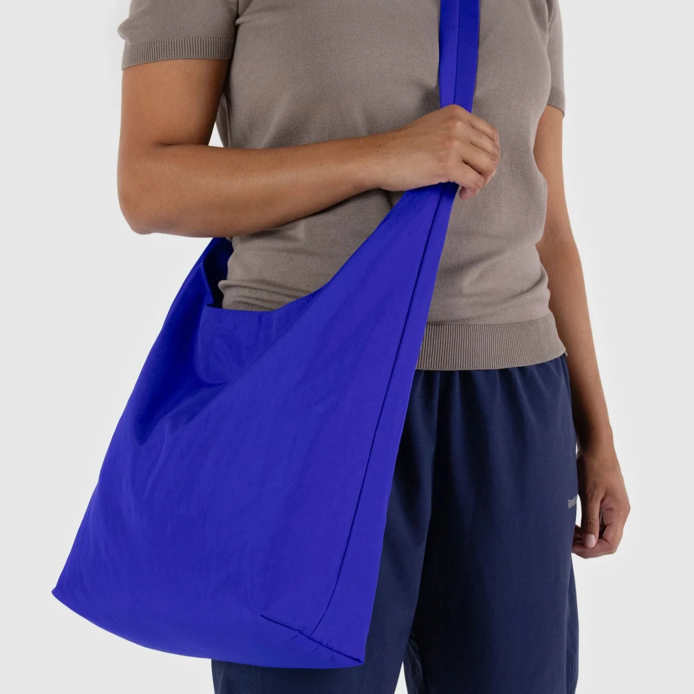 Baggu Large Nylon Sling Bag Lapis Earl of East