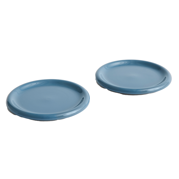 HAY | Barro Plate set of 2 - Ø24 - Dark Blue