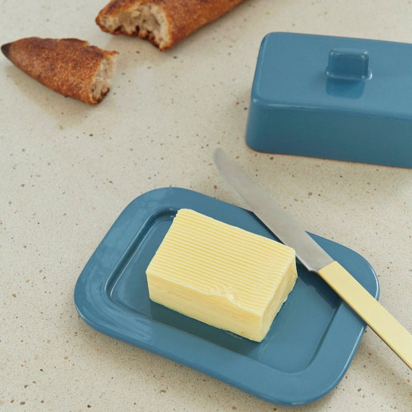 HAY | Barro Butter Dish - Dark Blue