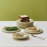 HAY | Barro Plate Set of Two - Ø18 - Pistachio