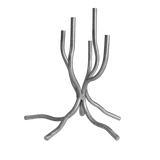 Six Dots Design | Small Candelabra - Aluminium