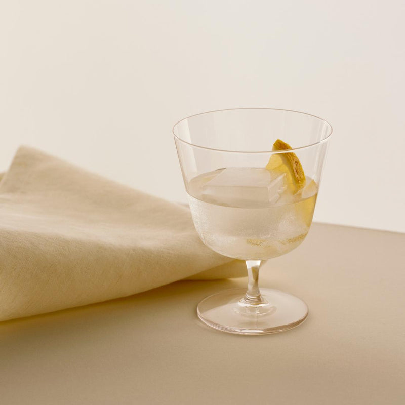 HAY | Curve Stem Glasses - Set of Two - Clear