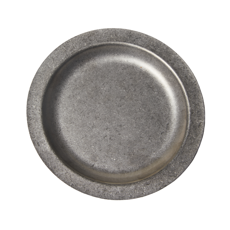  Small Plate, Vintage Stainless Steel by Earl of East 