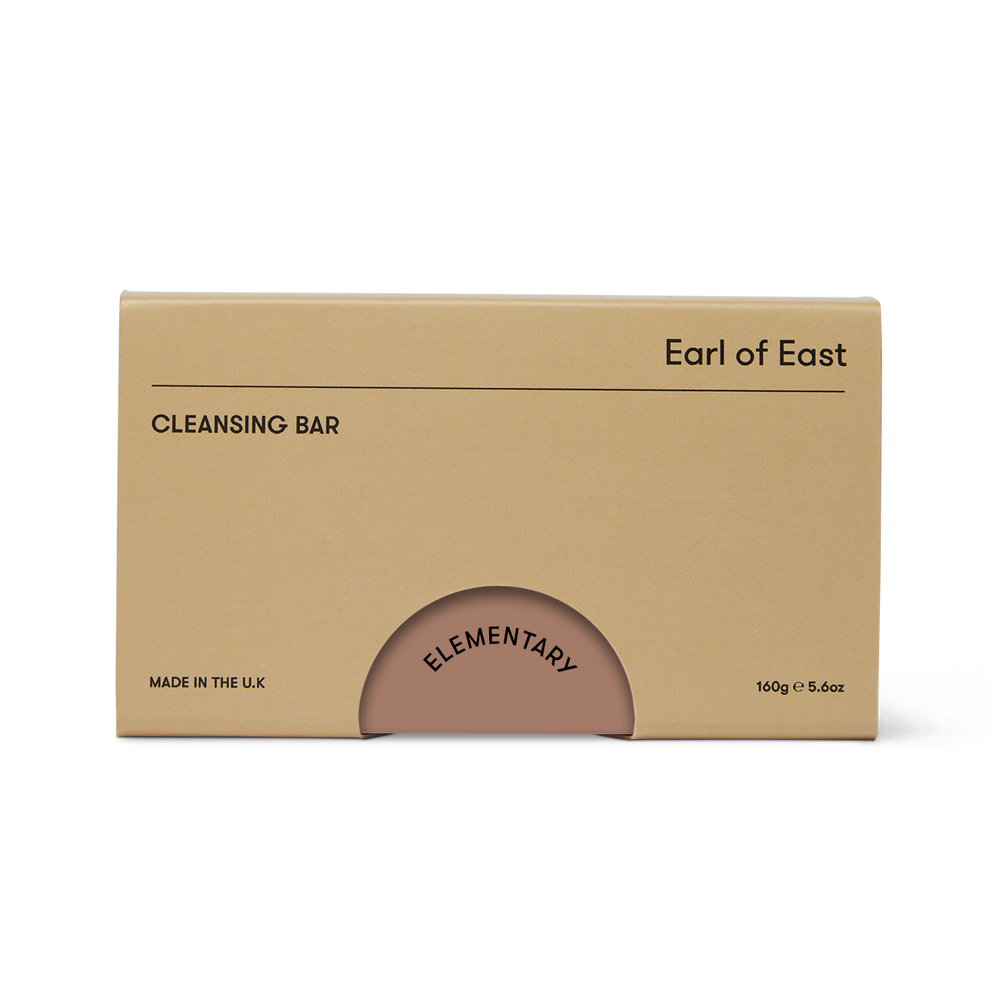 Cleansing Bar Soap, Elementary, 160g by Earl of East, in its box