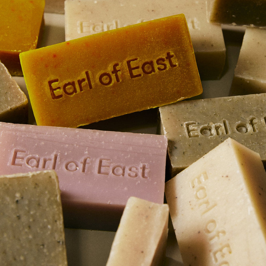 Cleansing Bar Soap, Elementary, 160g by Earl of East, stacked with other scents