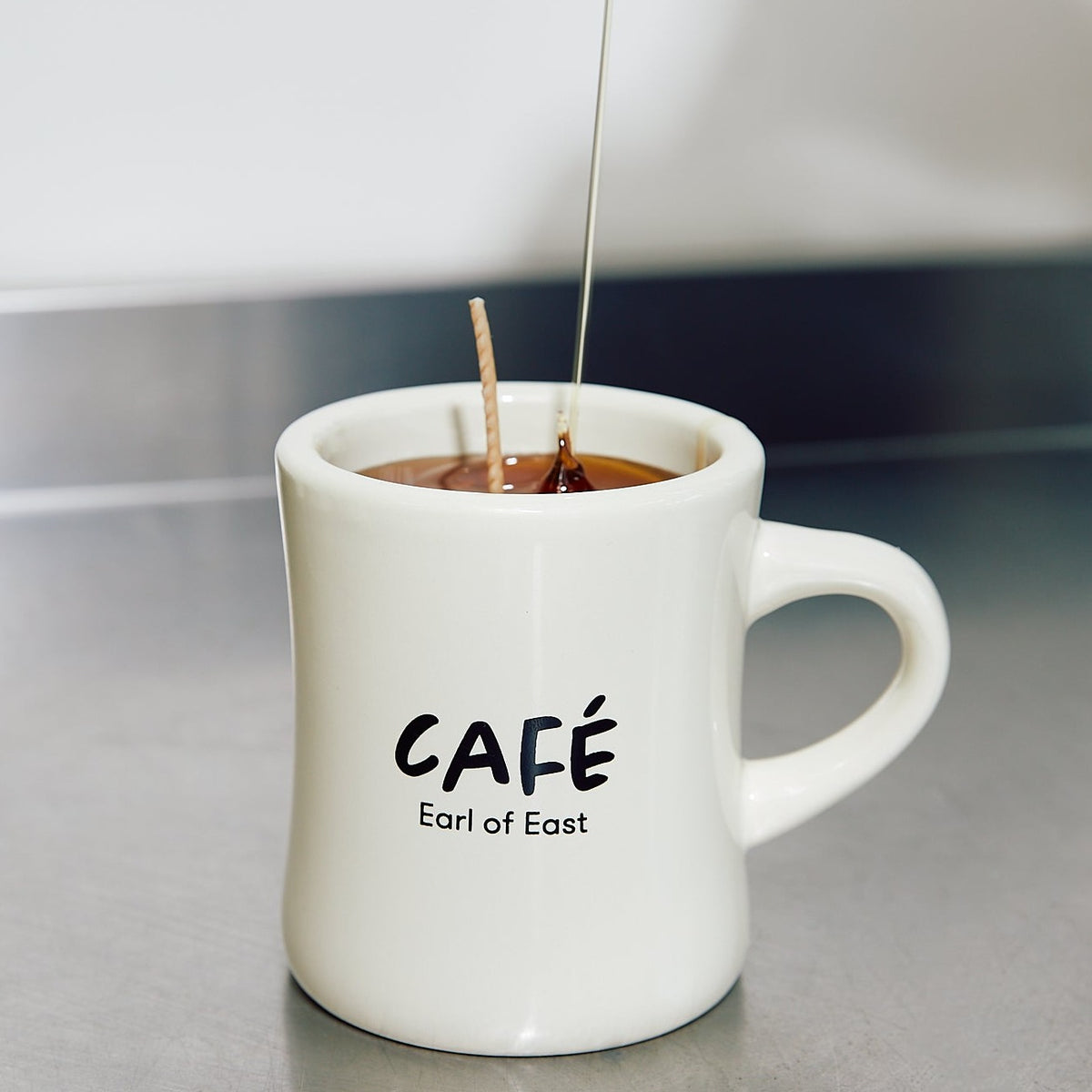 americano coffee mugs Earl of East | Soy Wax Café Candle - Americano - 300ml [11oz]