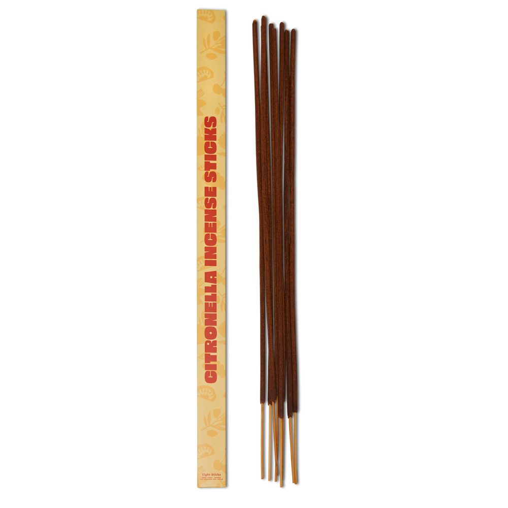 Earl of East Citronella incense sticks with their tube