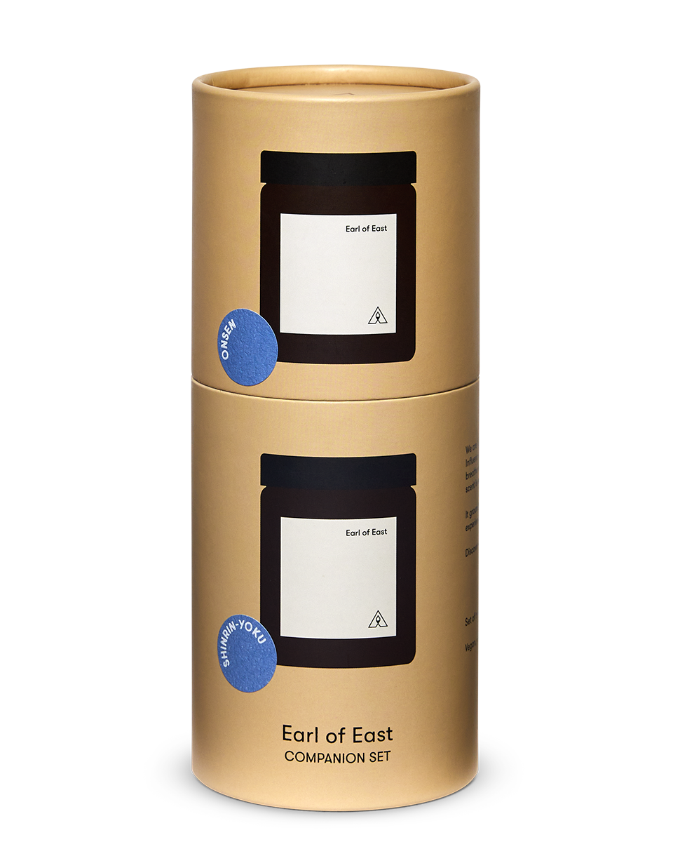 Ritualistic Candle Companion Set by Earl of East, in its gift tube