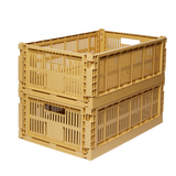 HAY | Colour Crate - Low Table Bundle - Golden Yellow