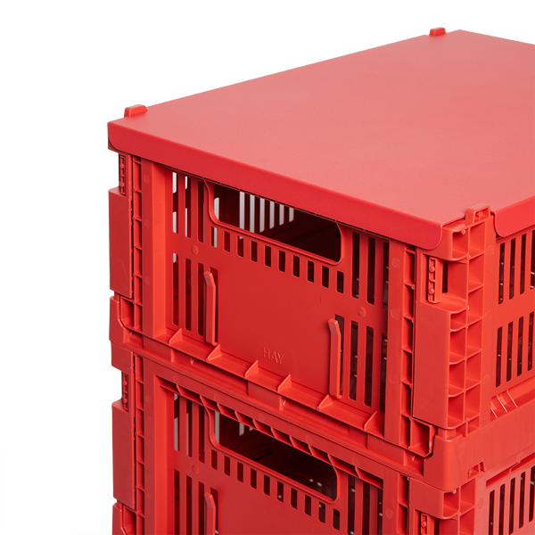 HAY | Colour Crate - Side Table Bundle - Red
