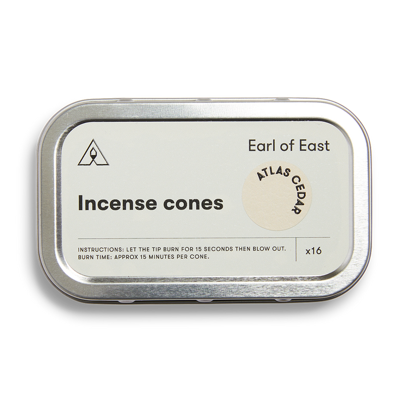 Earl of East | Incense Cones - Atlas Cedar