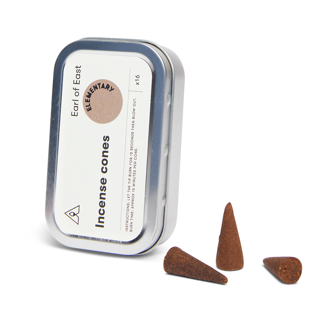 Earl of East Incense Cones Elementary Earl of East