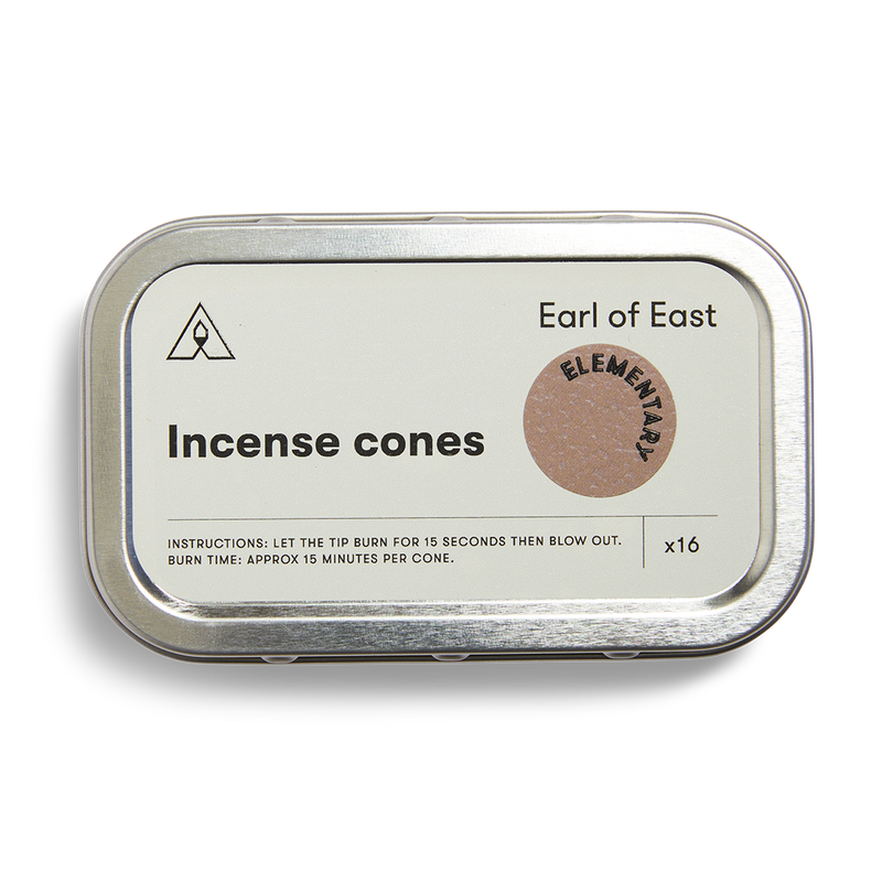 Earl of East | Incense Cones - Elementary