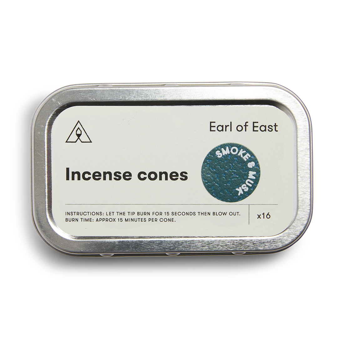 Earl of East Incense Cones Smoke & Musk Earl of East