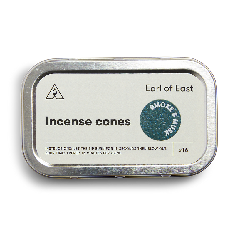 Earl of East | Incense Cones - Smoke & Musk