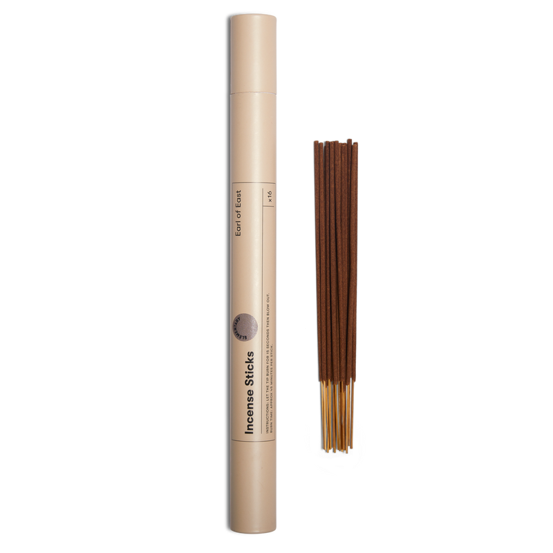  Incense Sticks, Elementary by Earl of East, tube with sticks out 