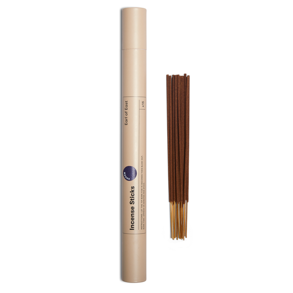 Incense Sticks, Viagem by Earl of East, tube with sticks out
