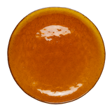 Madam Stoltz | Coloured Glass Dinner Plate - Amber