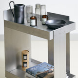 ferm LIVING | Lager Trolley - Aluminium