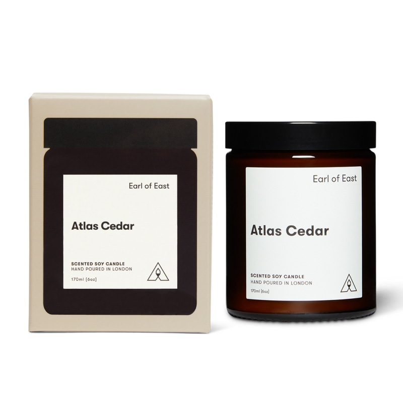 Earl of East | Atlas Cedar - Soy Wax Candle - 170ml [6oz]