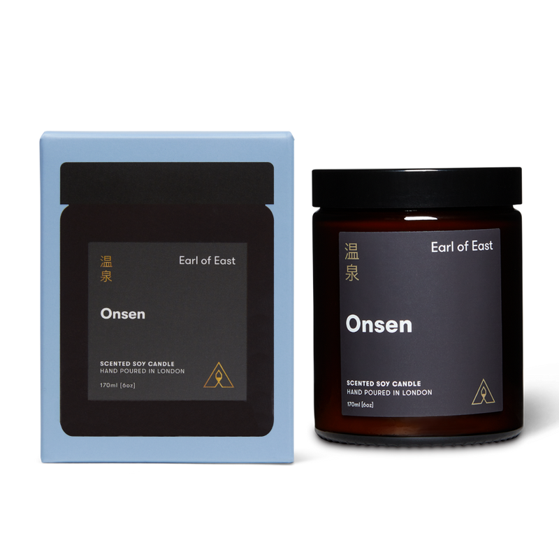  Onsen Scented Candle, 170ml by Earl of East, with its box 