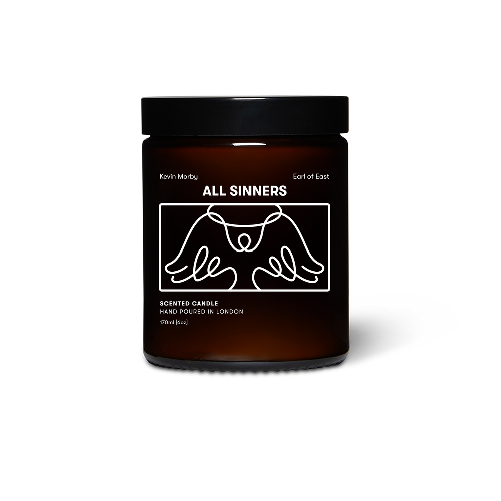 All Sinners, Soy Wax Candle, 170ml by Kevin Morby x Earl of East