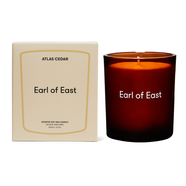Earl of East | Atlas Cedar - Soy Wax Candle - 260ml [9.1oz]