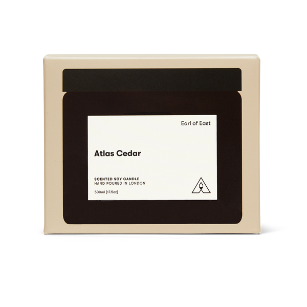 Earl of East | Atlas Cedar - Soy Wax Candle - 500ml [17.5oz]