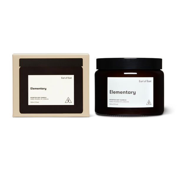 Earl of East | Elementary - Soy Wax Candle - 500ml [17.5oz]