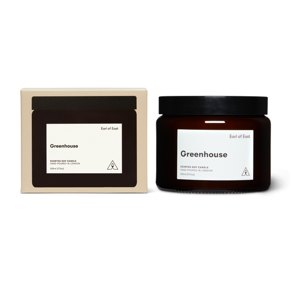 Earl of East | Greenhouse - Soy Wax Candle - 500ml [17.5oz]