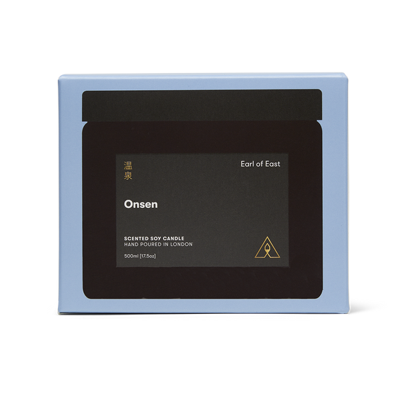 Earl of East | Onsen - Soy Wax Candle - 500ml [17.5oz]