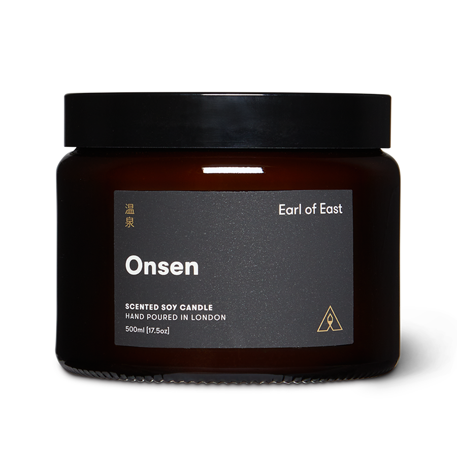 Earl of East | Onsen - Soy Wax Candle - 500ml [17.5oz]