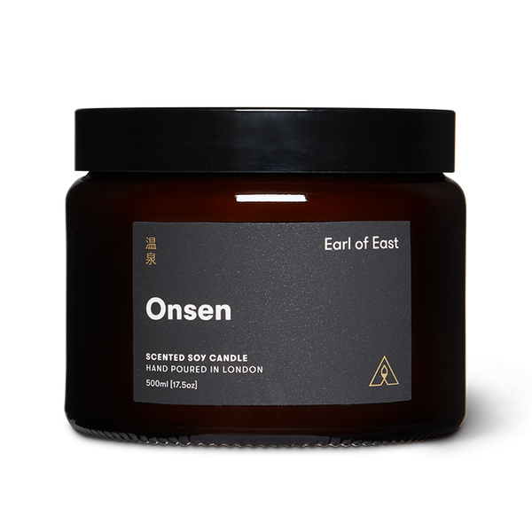 Earl of East | Onsen - Soy Wax Candle - 500ml [17.5oz]